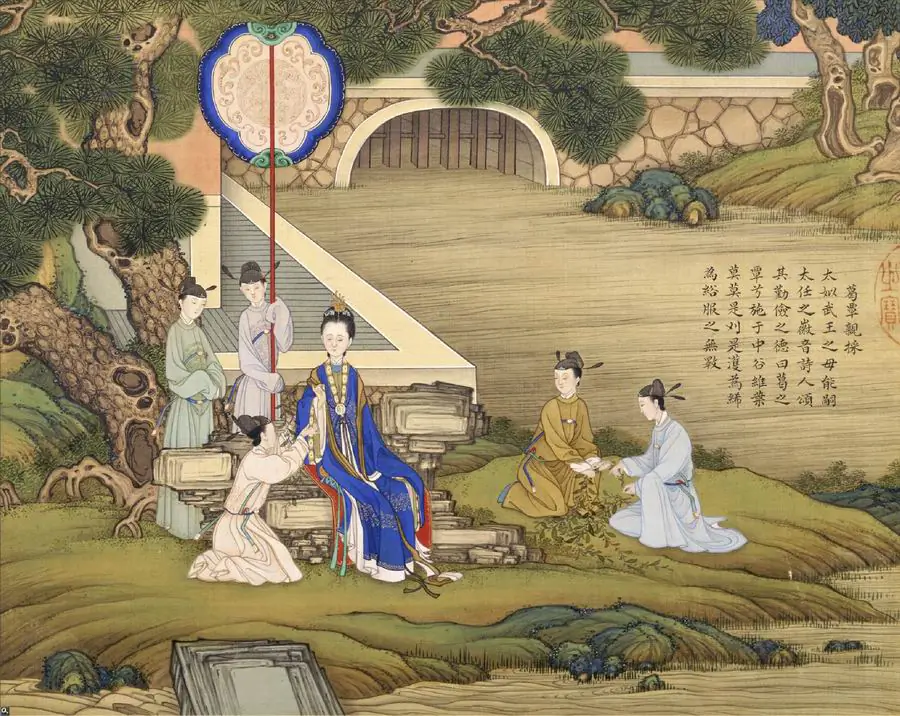 Tai Si, respected queen during the Zhou Dynasty (1100 B.C. - 221 B.C.). She was the wife of the famous King Wen. (Wikipedia Commons)