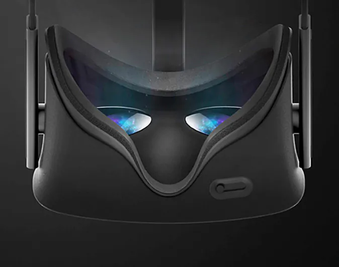 Final design for the Oculus Rift headset. (Oculus VR)