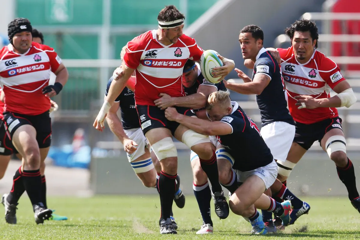 Japan proved too hard to handle in round 3 of the ARFU Asian Championship at the Prince Chichibu Memorial Rugby Ground, in Tokyo on Saturday May 2, 2015. (ARFU)