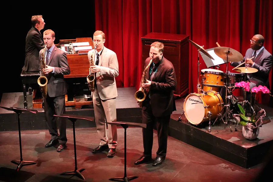Pat Bianchi, Peter Anderson, Will Anderson, Harry Allen and Kenny Washington
