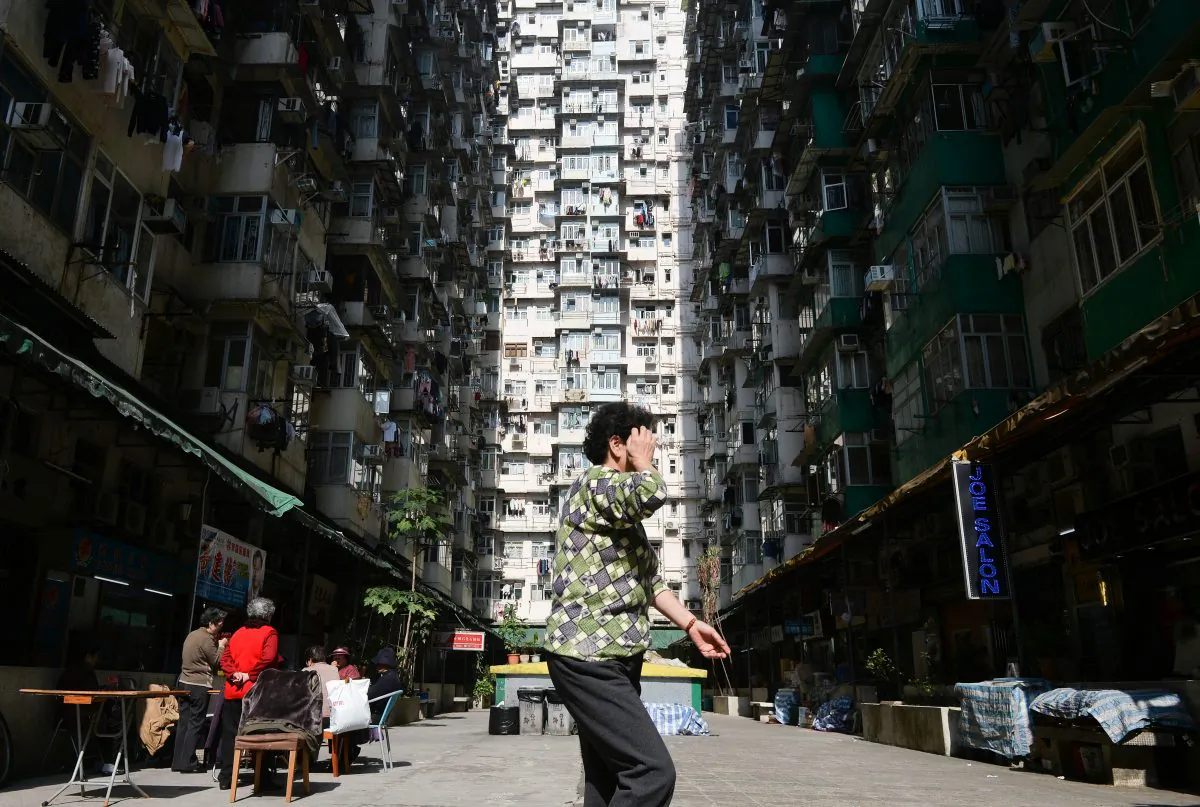 Residential Hong Kong on Dec. 30, 2013. (Dale de la Rey/AFP/Getty Images)