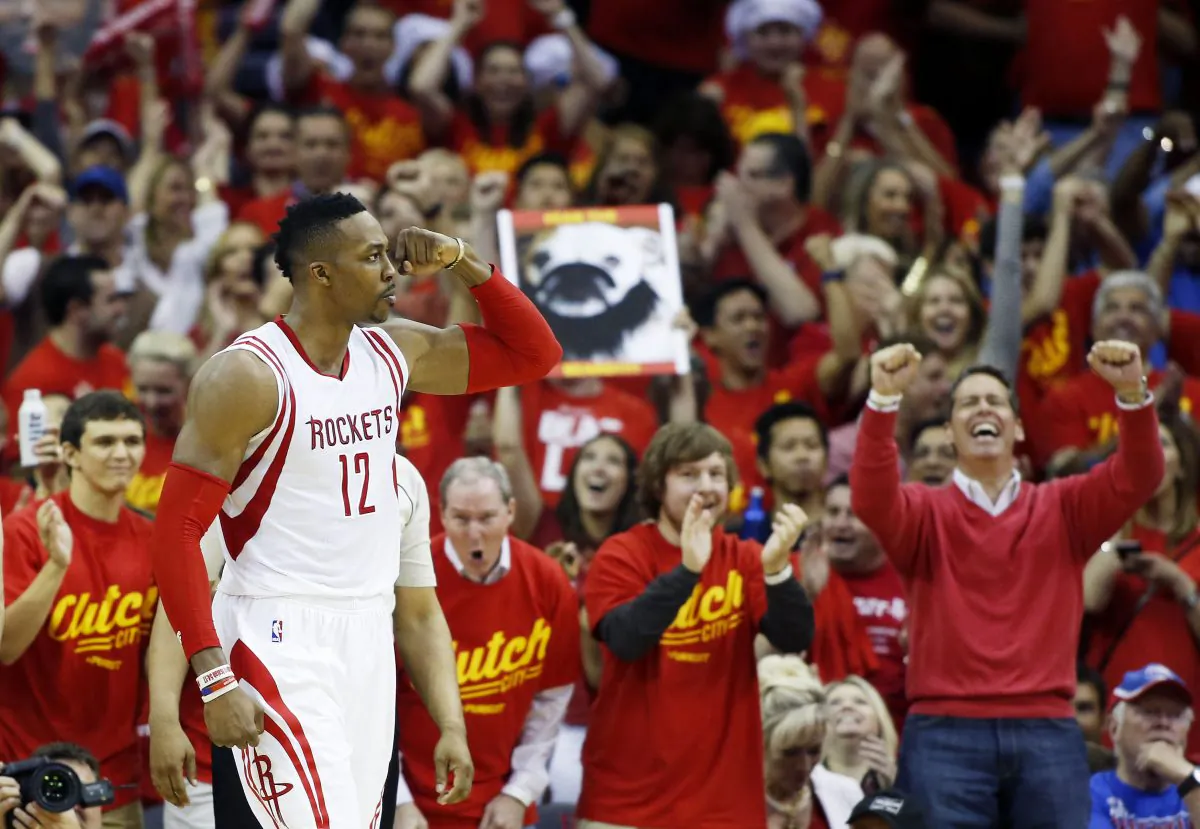 Dwight Howard and the Houston Rockets are back in the conference finals for the first time since 1997. (Scott Halleran/Getty Images)