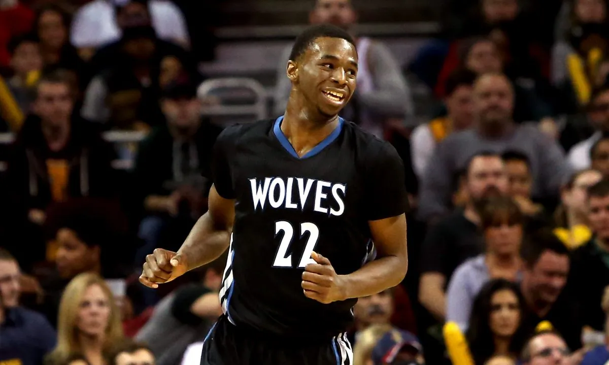 Andrew Wiggins of the Minnesota Timberwolves was a unanimous pick for Rookie of the Year. (Mike Lawrie/Getty Images) 