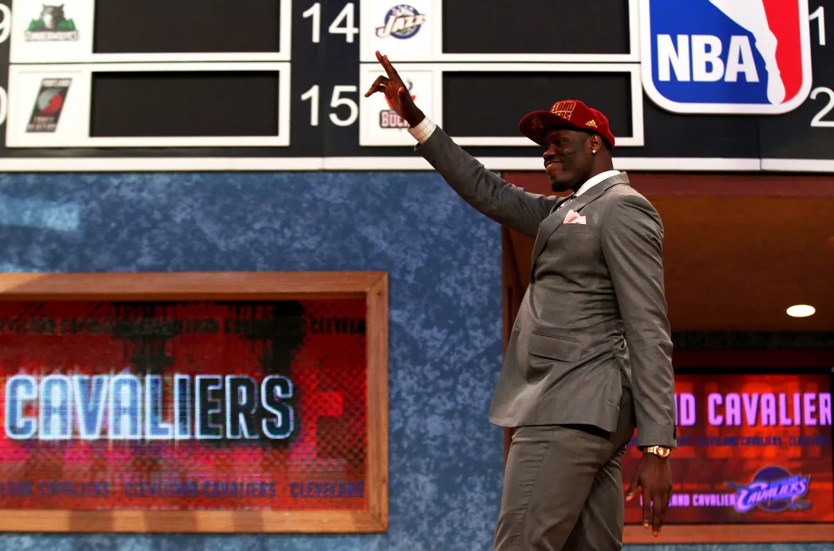 Anthony Bennett of UNLV was taken number one overall by Cleveland in 2013, but has yet to make a real impact in the NBA. (Mike Stobe/Getty Images) 