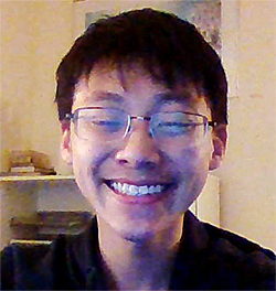 Global Youth Ambassador Michael Chen from Ohio, USA (selfshot)