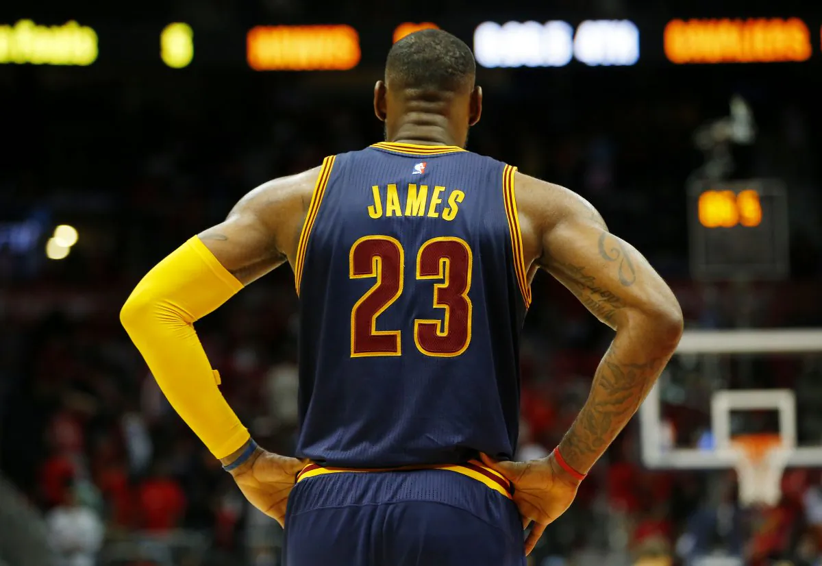 LeBron James has the Cleveland Cavaliers three wins away from the NBA Finals. (Kevin C. Cox/Getty Images)