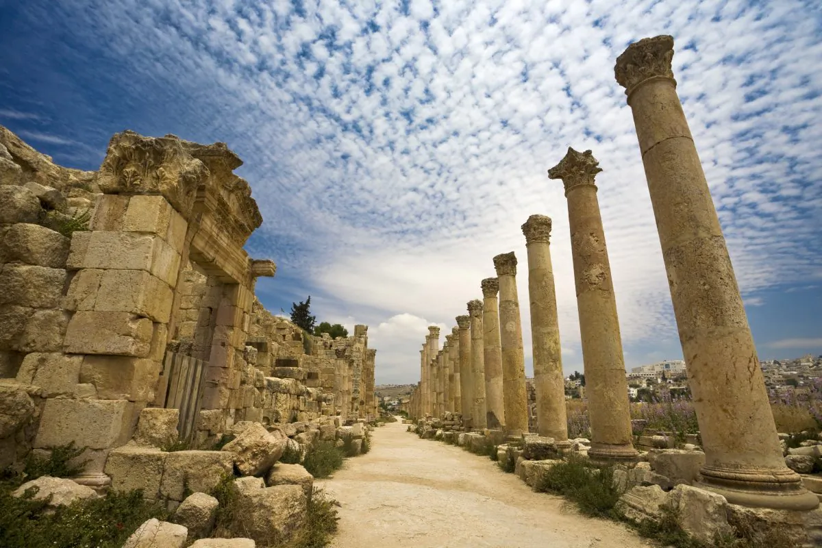 The Cardo in Jerash (WitR, iStock)