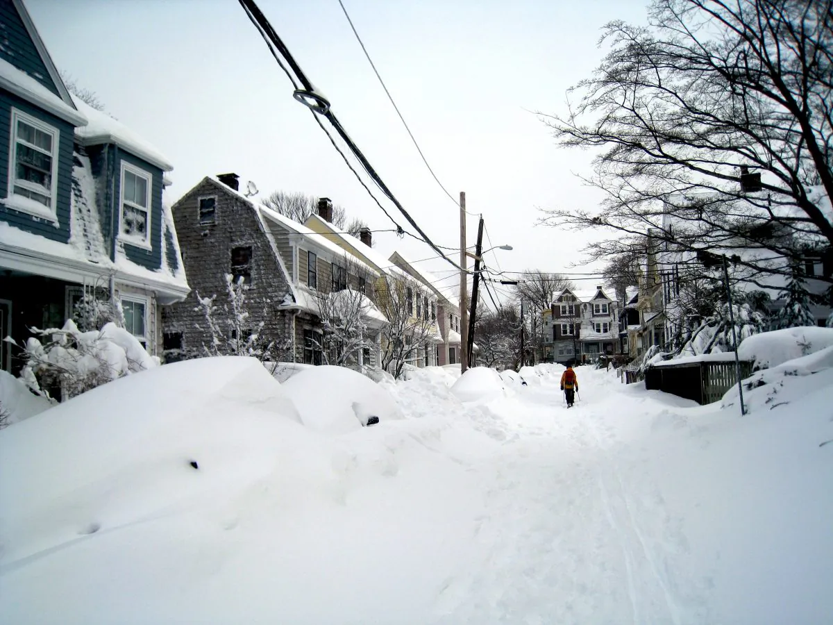 "Our work presents tantalizing new evidence of links between global warming, which is enhanced in high northern latitudes, and recent extreme winter weather events," says Edward Hanna. (James Byrum/Flickr, CC BY-ND 2.0)