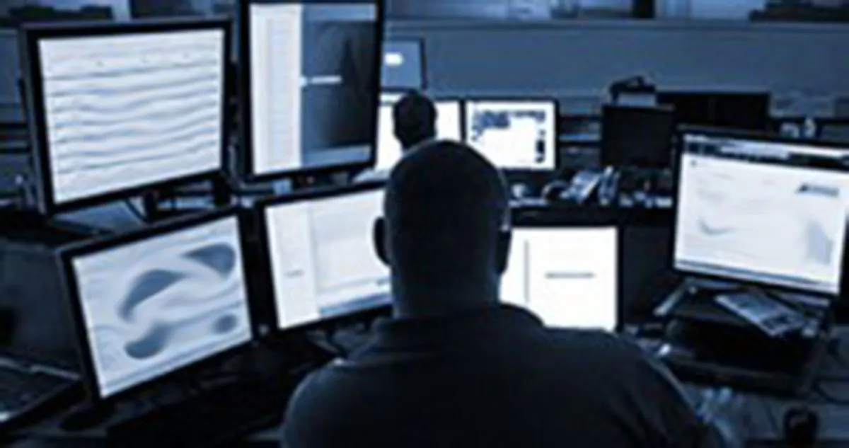 A researcher at security company DBI searches the Darknet. Governments, law enforcement agencies, and private industries are turning to the Darknet to to investigate terrorist organizations, organized crime, and cyberattacks. NOTE: this photo has been modified for security reasons. (DBI)