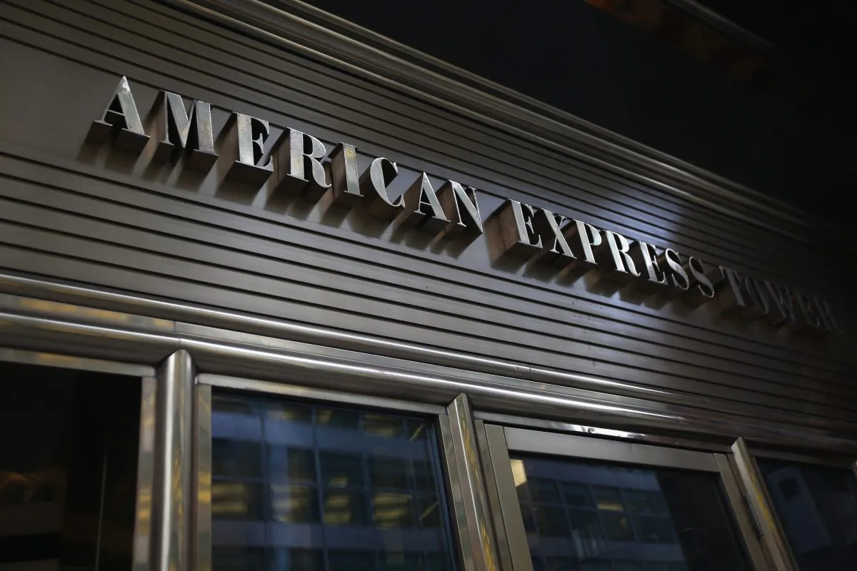 The American Express headquarters in New York, New York. (John Moore/Getty Images)