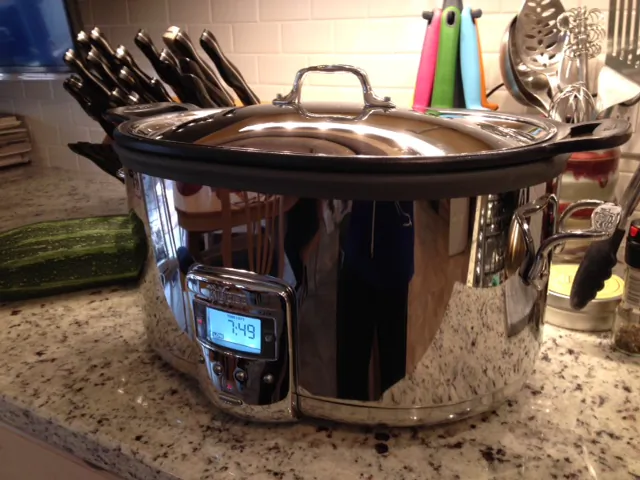 Slow cooker recipes are most often served up in the Fall and Winter months. I would like to inspire all of us to think about the Slow Cooker as a great way to fix a meal any time of year, particularly in the hot summer months.
