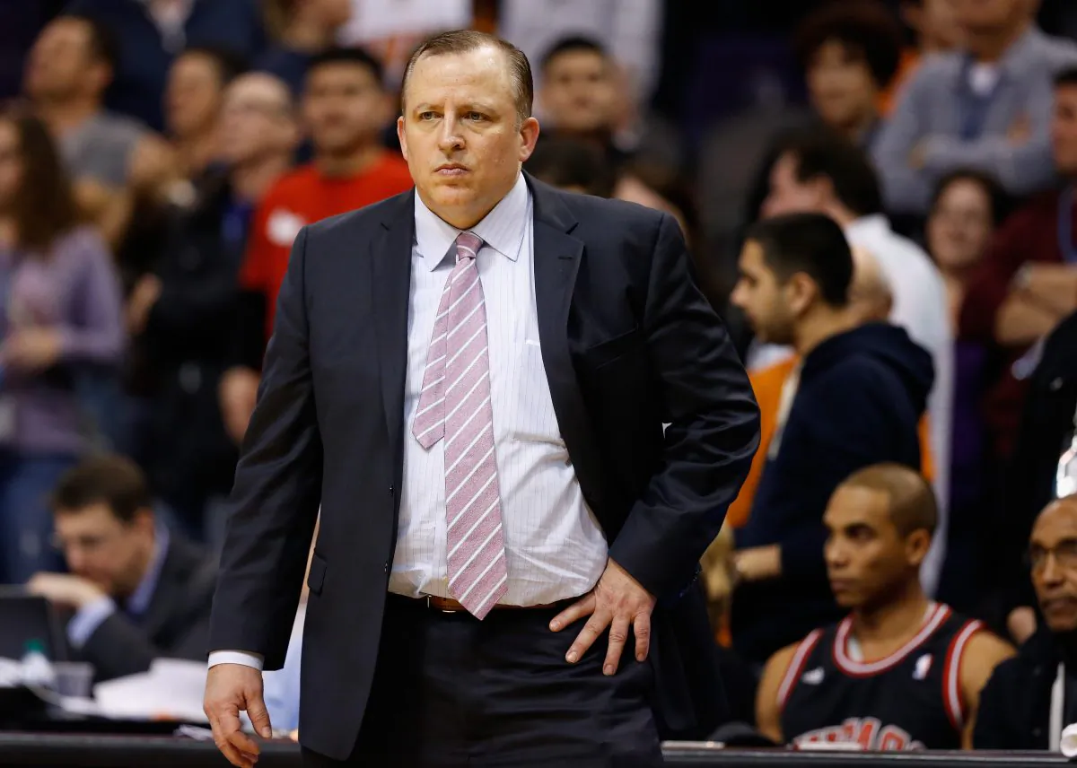Former Chicago Bulls head coach Tom Thibodeau—who was named the NBA's Coach of the Year in 20011—will almost certainly coach in the NBA again. (Christian Petersen/Getty Images) 