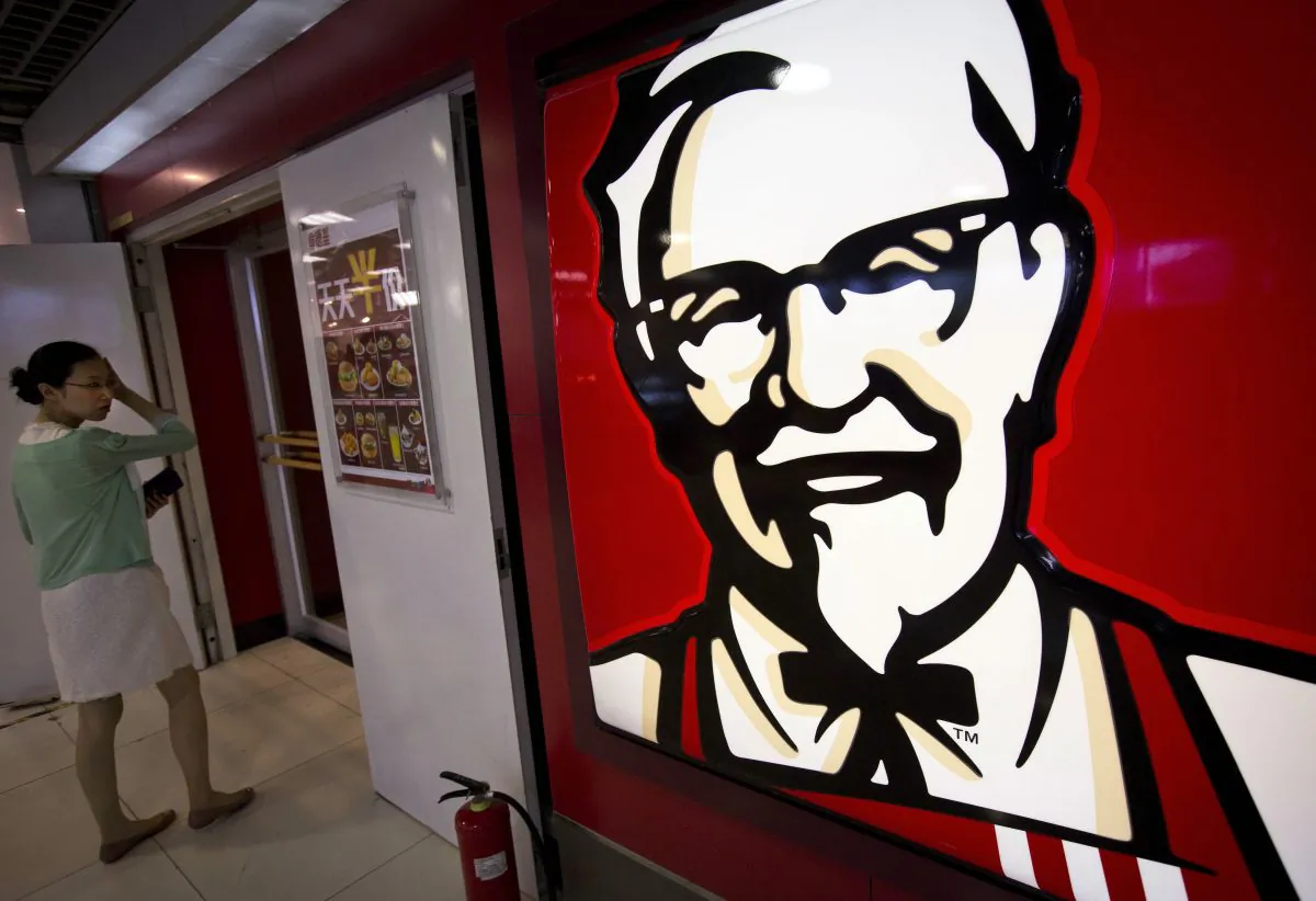 A KFC stock photo (AP Photo/Andy Wong, File)