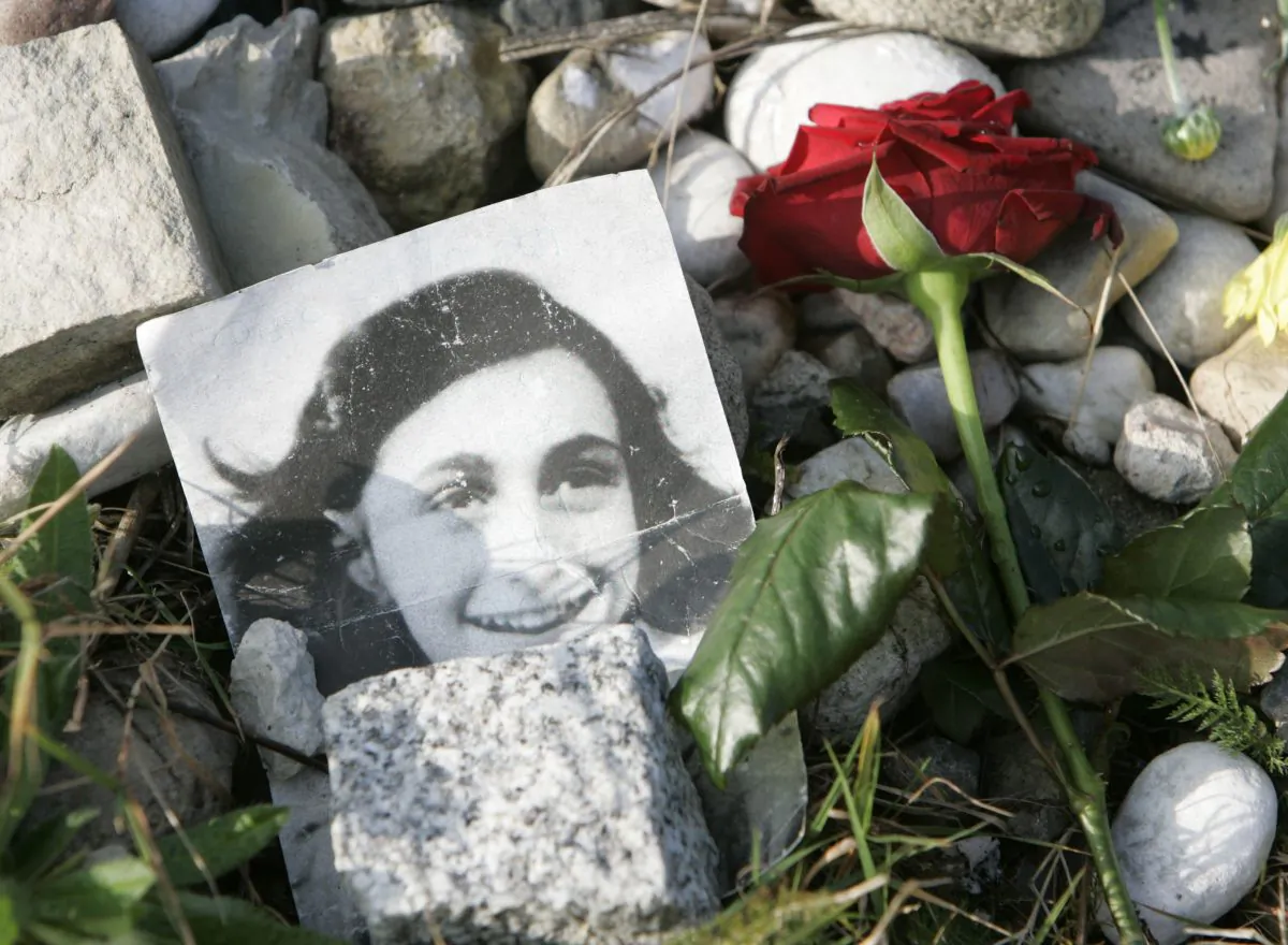 The site of the Bergen-Belsen Memorial where Anne Frank and her sister Margot were killed in Germany. (AP Photo/Joerg Sarbach)