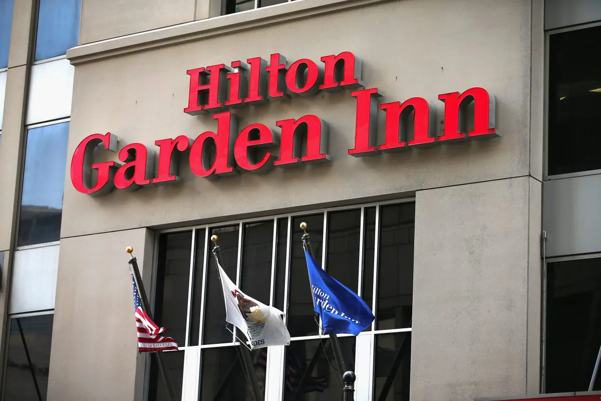 A Hilton Garden Inn in Chicago in 2013. (Scott Olson/Getty Images)