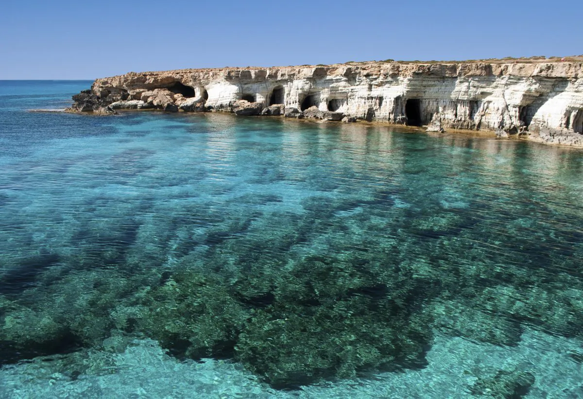 Sea caves near Cape Greko (volmart, iStock)
