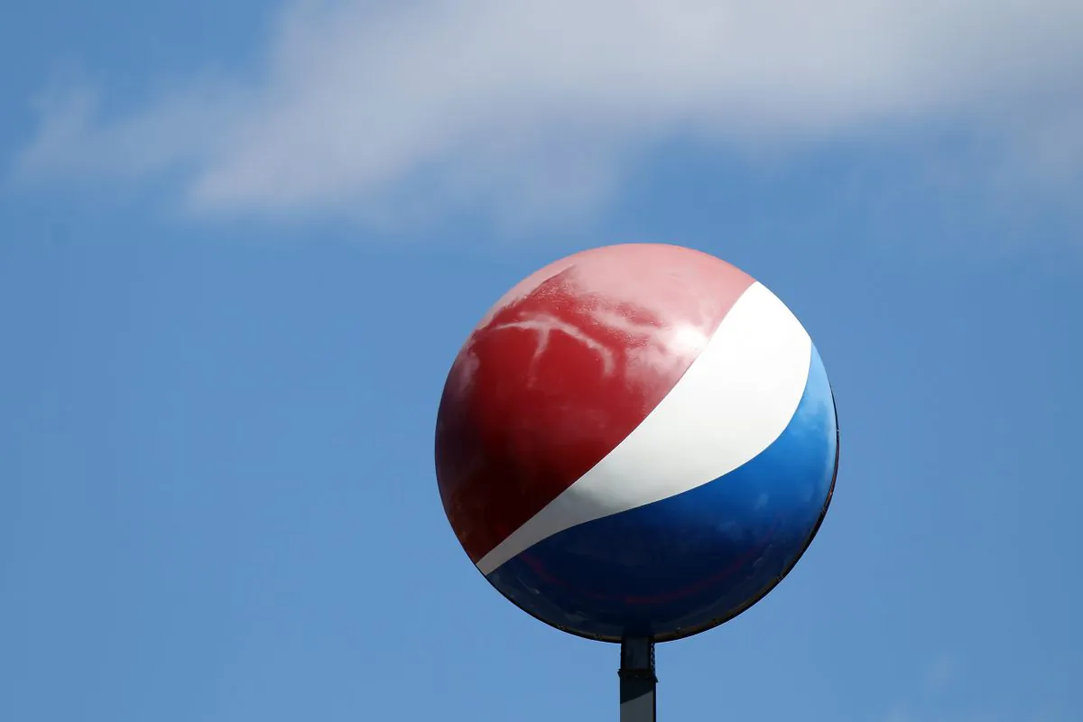 A detail of the Pepsi Cola sign is seen in the outfield as the New York Mets host the Atlanta Braves during their Opening Day Game at Citi Field on April 5, 2012 in New York City. (Nick Laham/Getty Images)