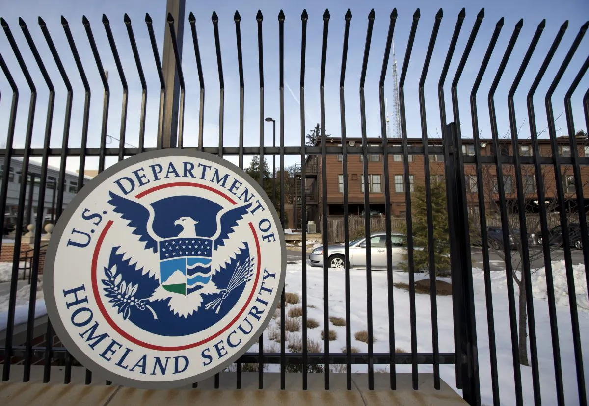 The Homeland Security Department headquarters in northwest Washington.   (AP Photo/Manuel Balce Ceneta)