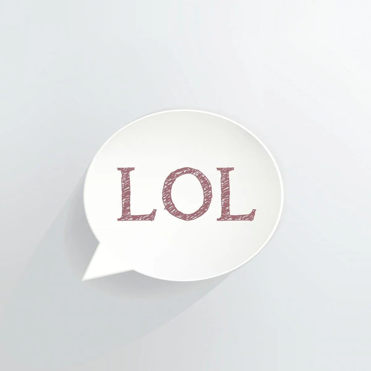 From “Ha!” to “LOL,” laughter in text can take on a number of forms and meanings. (Evimerusa/iStock)
