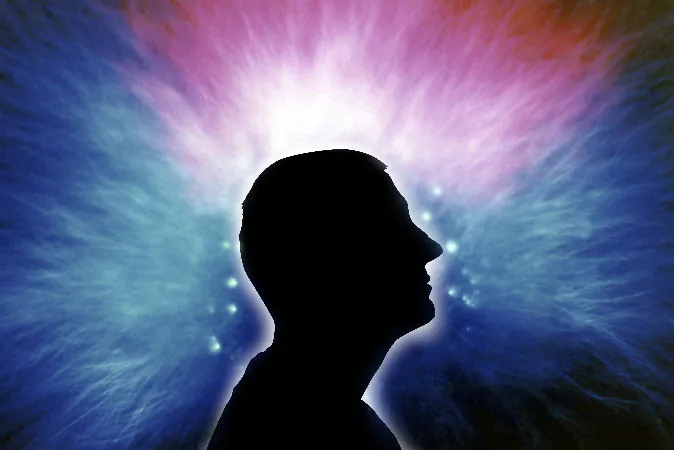 Silhouette of a man (Zdravkovic/iStock) Background: (CarlosGFernandez/iStock)
