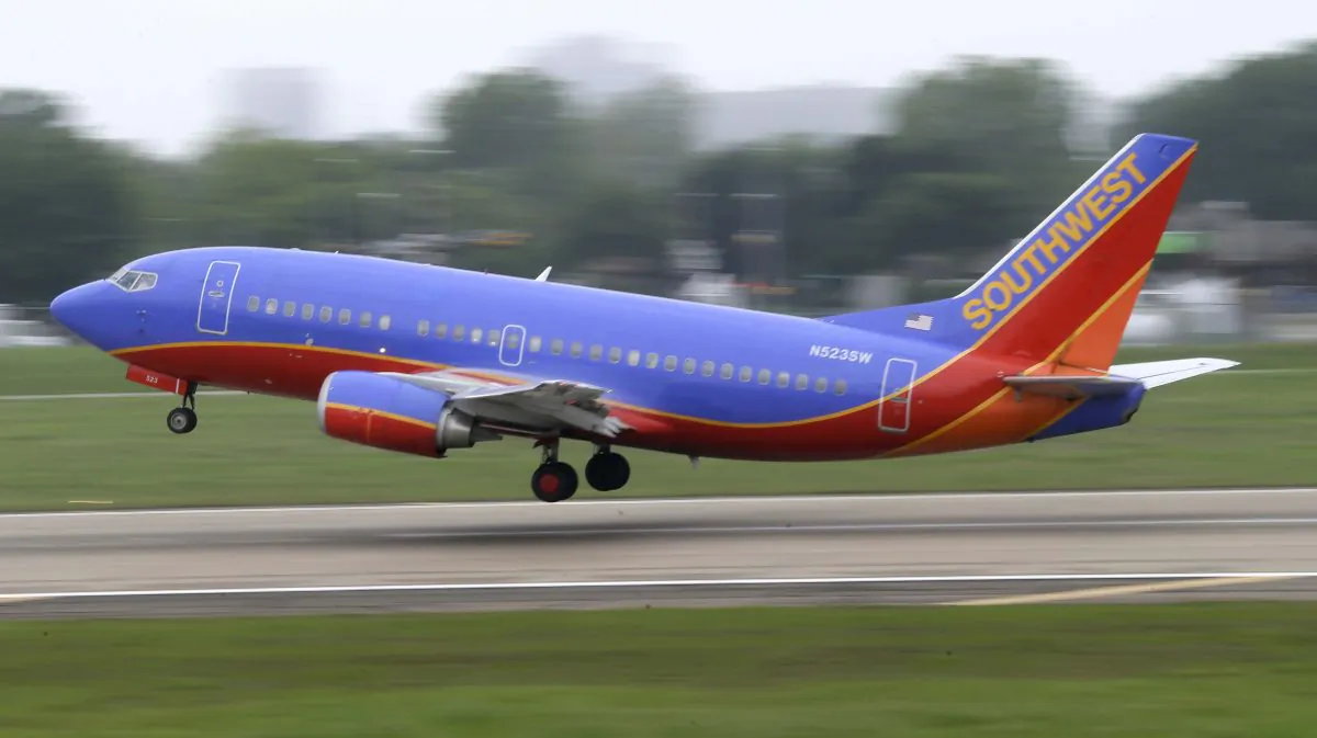 A Southwest plane in a file photo. (LM Otero/AP Photo)