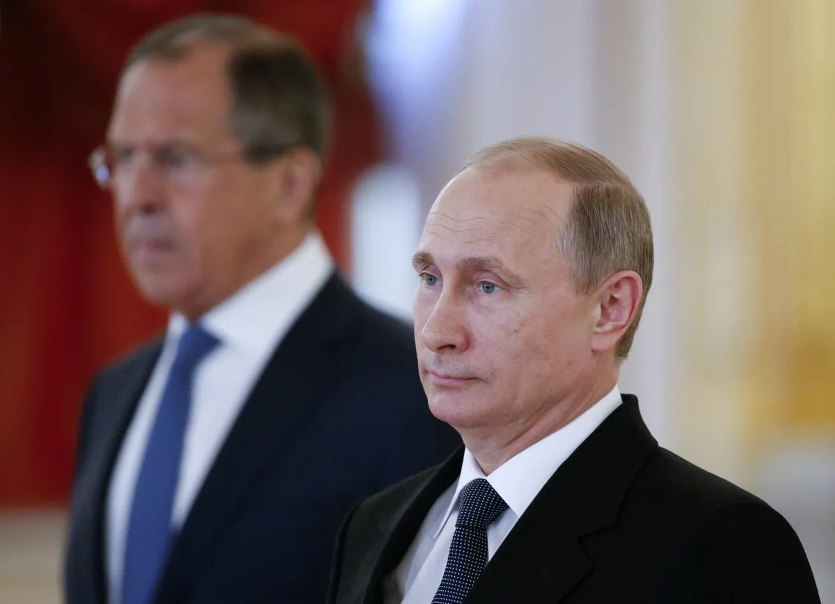 Vladimir Putin, Sergey Lavrov