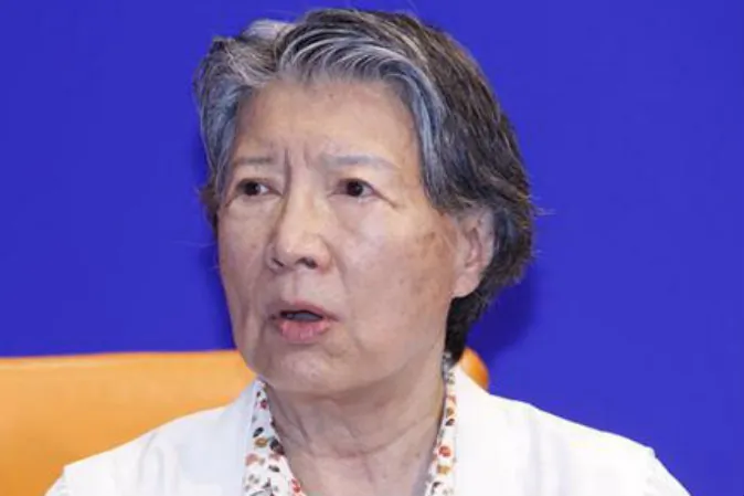 Chen Weili, the daughter of Chinese Communist Party elder Chen Yun, speaks to China Youth Daily in an undated interview. (Screenshot via China Youth Daily) 