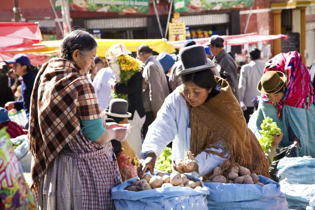 Market, Bolivia (elifranssens, iStock)