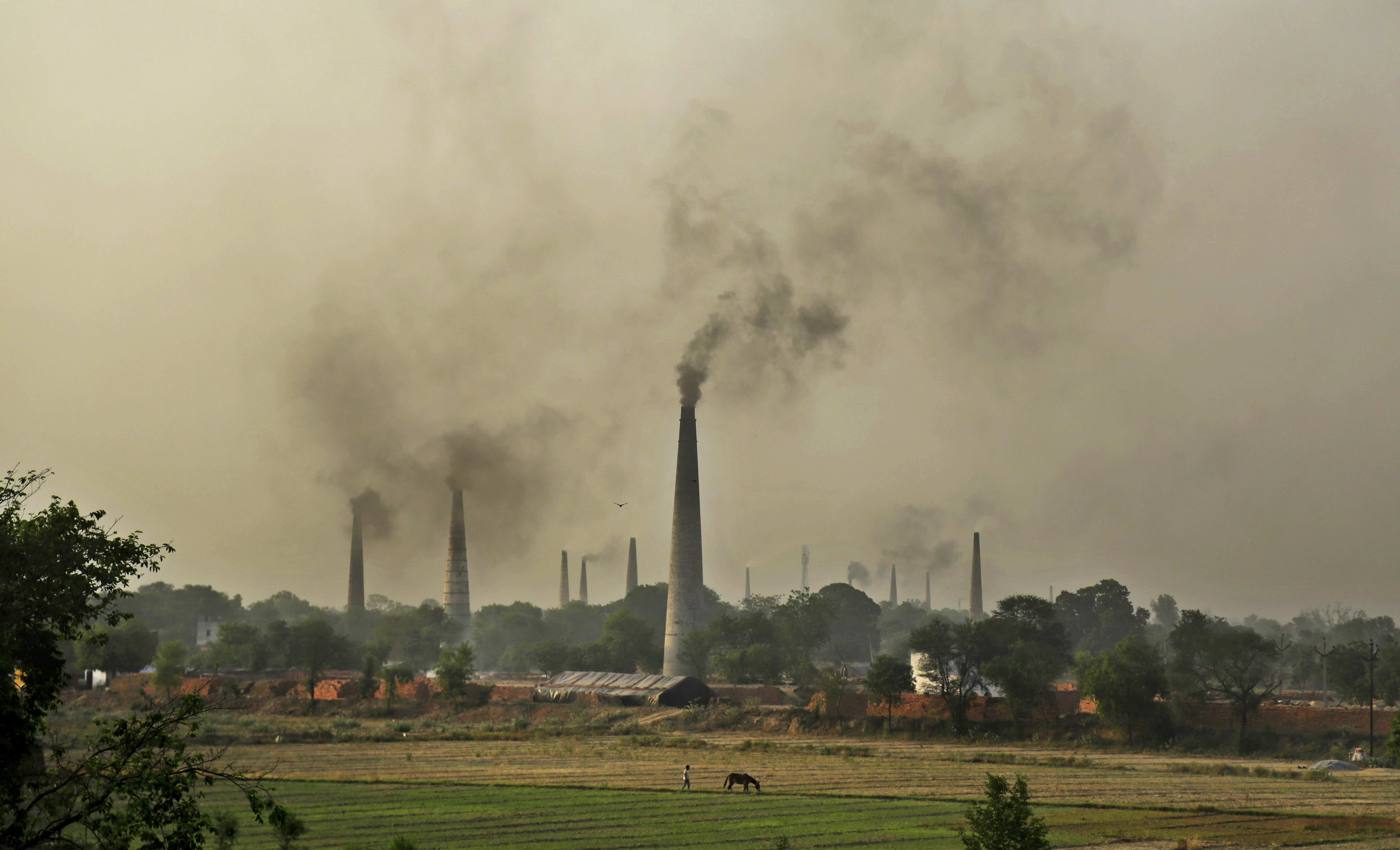 Polluted place