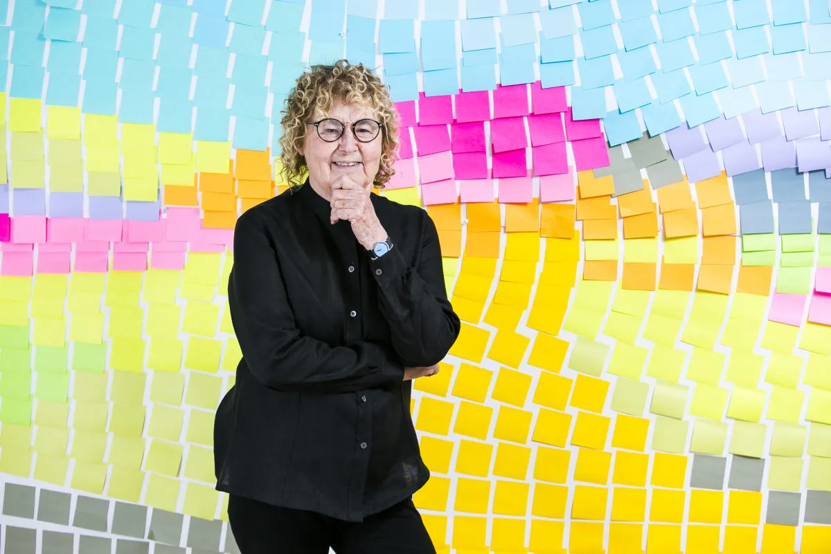Diana Balmori, landscape architect and founder of Balmori Associates talks about her work at her firm in Soho, New York City on June 10, 2015. (Samira Bouaou/Epoch Times)