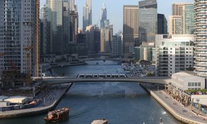 Skyscrapers and Shorelines in Dubai Marina