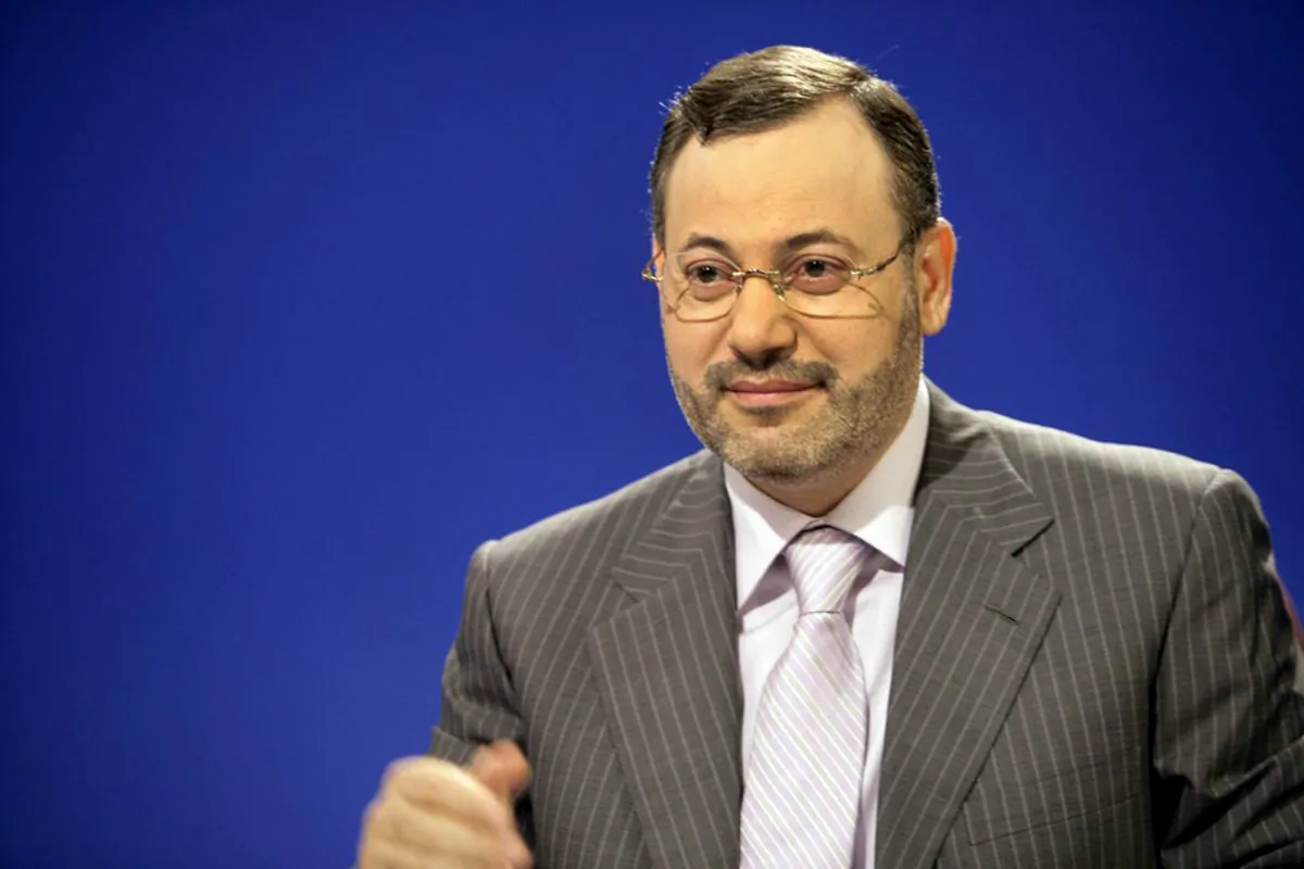 This undated handout photo provided courtesy of Al-Jazeera, shows Ahmed Mansour, 52, a prominent journalist with the Qatar-based Al-Jazeera broadcaster's Arabic service. (Courtesy of Al-Jazeera, via AP)