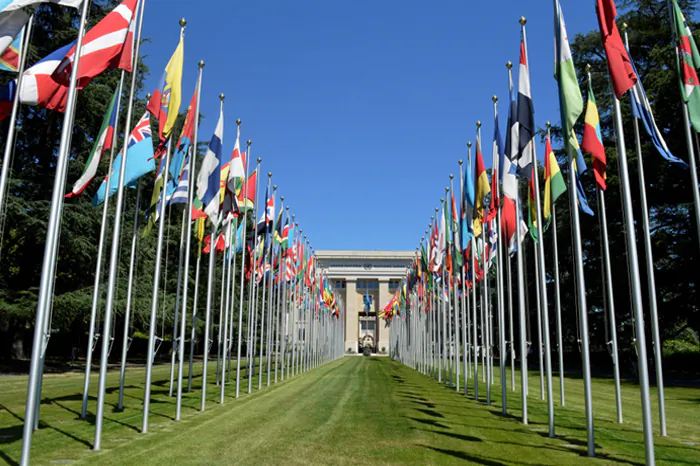 United Nations headquarters in Geneva on June 24, 2015. (Davide Giannotti / Epoch Times)