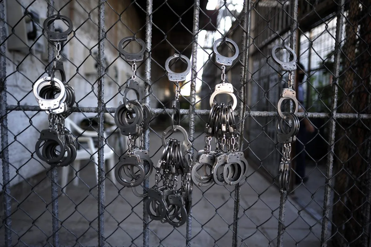 North Korea, China, and Iran were the three countries to have the highest number of people imprisoned for their religion or belief in 2014, according to a report launched at The House of Lords on June 24, 2015. The launch was arranged by the cross-party group on the Freedom of Religion or Belief and Human Rights Without Frontiers. (Jose CABEZAS/AFP/Getty Images)