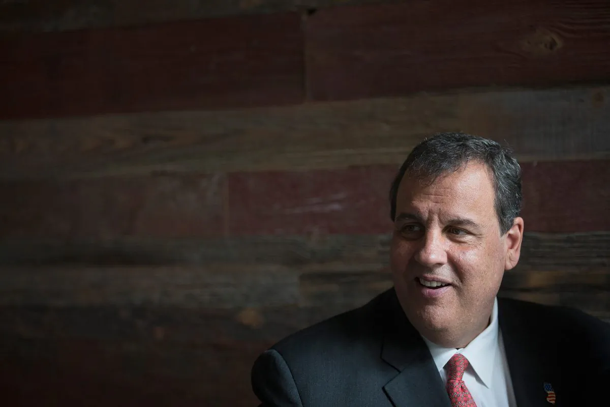 New Jersey Governor Chris Christie greets guests during a campaign event on June 12, 2015 in Cedar Rapids, Iowa. Christie is expected to announce soon that he will seek the Republican nomination for president.  (Scott Olson/Getty Images)