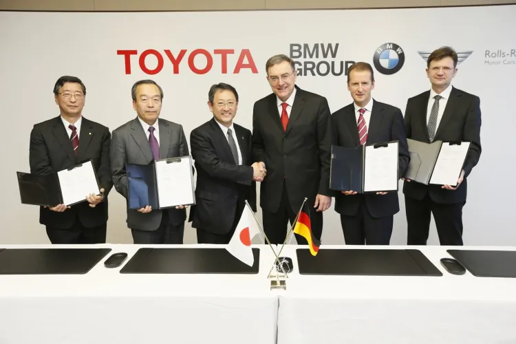 BMW Group and Toyota Motor Corporation have signed agreements to expand their long-term collaboration begun in December 2011. (Courtesy of Toyota Media)