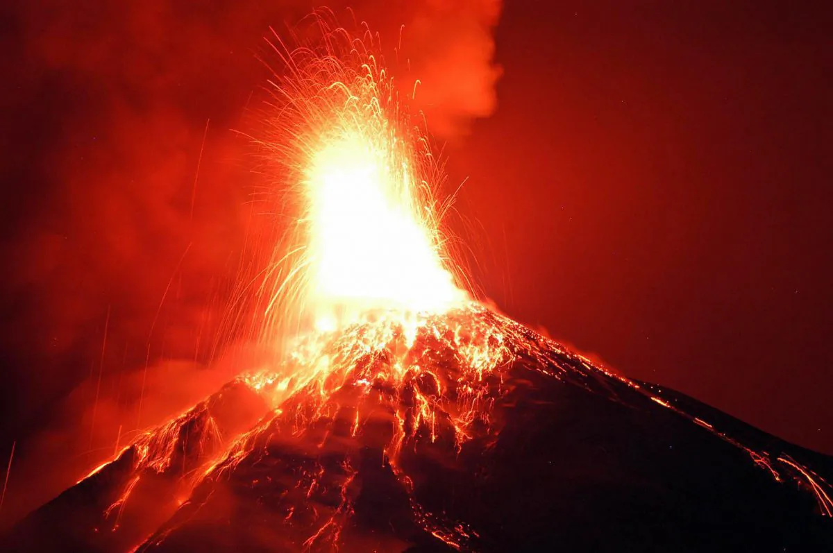 According to geochemist Matthew Jackson, plate tectonics regulates the Earth’s temperature. Cold plates sink into the Earth and absorb heat, while volcanoes release heat where plates are spreading apart and forming. (AFP/AFP/Getty Images)