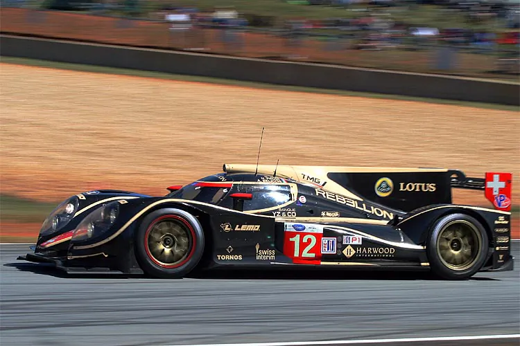 Rebellion’s Lola-Toyota on its way to victory in the 2012 Petit Le Mans. The team will be back full-time in 2013. (James Fish/The Epoch Times)