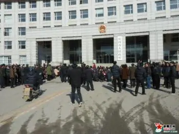 Appealing on Their Knees, 1,000 Villagers Seek Justice