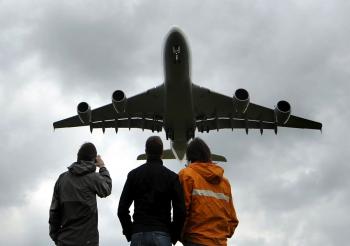 Global airlines are raising their forecasts to hit $8.9 billion in net profits by the end of 2010 which is three times higher than the previous forecast of $2.5 billion just a few months ago. (Sascha Schermann/Getty Images )