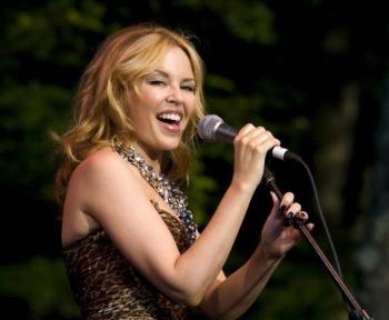 Kylie Minogue, in a recent interview, said she is suffering due to cancer medication she is still taking. (Steven Henry/Getty Images)