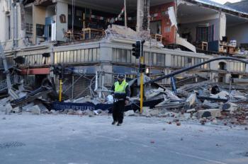 Civil Defence have declared a state of emergency and there has been considerable damage across the city and surrounding areas. (Kurt Langer/Getty Images) Civil Defence have declared a state of emergency and there has been considerable damage across the city and surrounding areas. (Kurt Langer/Getty Images)