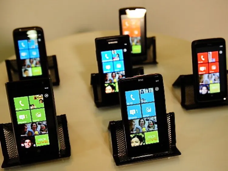 Windows Phone 7. Song identification is a fairly compelling function. (Emmanuel Dunand/AFP/Getty Images)