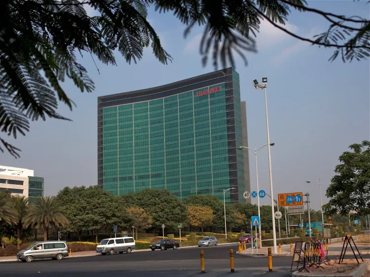 A building owned by the manufacturer Huawei is pictured on Nov. 28, 2010 in Shenzhen, China. (Daniel Berehulak/Getty Images)