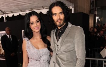 Katy Perry and actor comedian Russell Brand arrive at the premiere of 'The Tempest' on Dec. 6 in Los Angeles. (Christopher Polk/Getty Images)