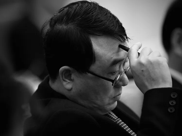 Wang Lijun, Chief of Chongqing Public Security Bureau, attends a meeting during the annual National People's Congress at the Great Hall of the People on March 6, 2011 in Beijing, China. (Feng Li/Getty Images)