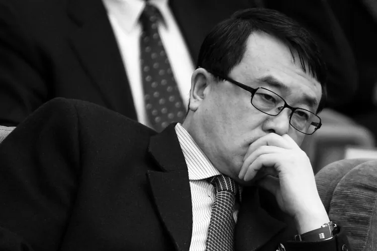 Wang Lijun, Chief of Chongqing Public Security Bureau, attends a meeting during the annual National People's Congress at the Great Hall of the People on March 6, 2011 in Beijing, China. (Feng Li/Getty Images)