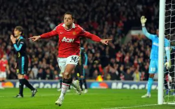Two-Goal Chicharito Puts Nervous Manchester United Through