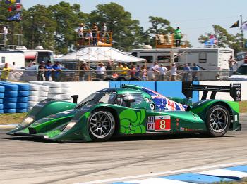The Drayson Lola-Judd scored its first ALMS win at Road America. (James Fish/The Epoch Times)