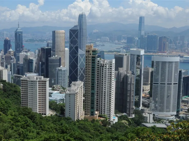 Expatriates are fuelling Hong Kong’s real estate market. (Mike Clarke/AFP/Getty Images